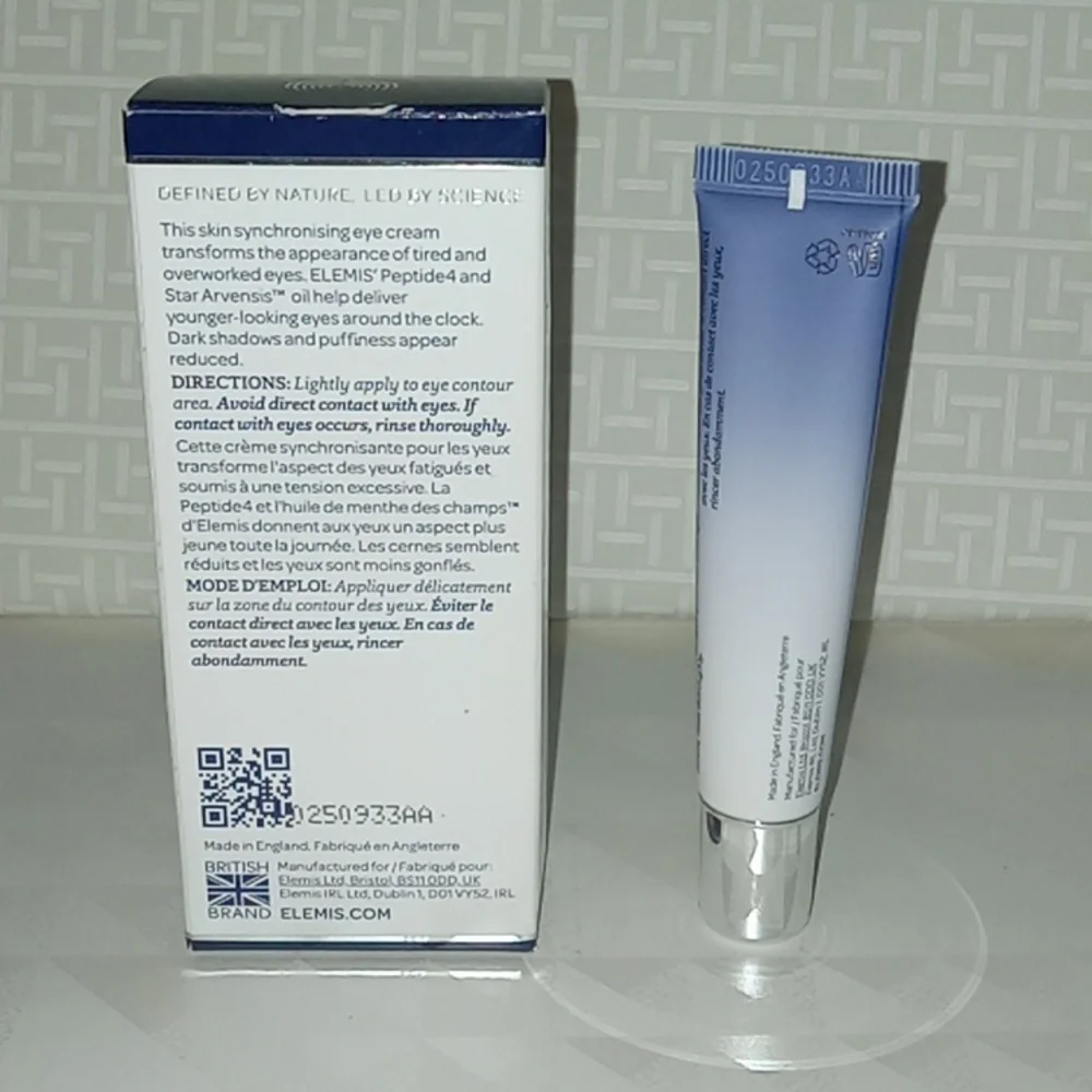 NIB 15 Ml Elemis Peptide⁴ Eye Recovery Cream